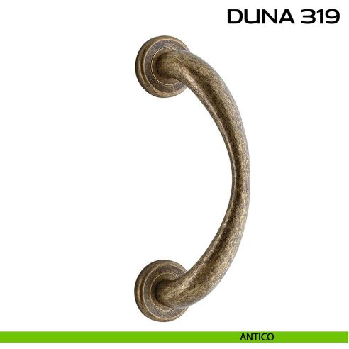 Maniglione per porta Duna 319 Reguitti singolo rosette ad avvitare