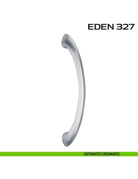Maniglione per porta Eden 327 Reguitti singolo senza rosette satinato