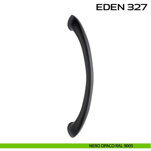 Maniglione per porta Eden 327 Reguitti singolo senza rosette nero