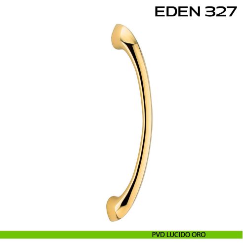 Maniglione per porta Eden 327 Reguitti singolo senza rosette pvd oro