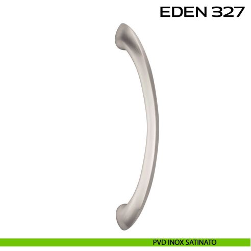 Maniglione per porta Eden 327 Reguitti singolo senza rosette pvd inox