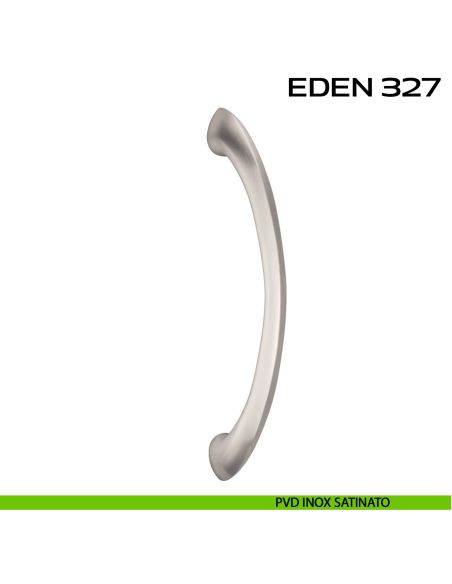 Maniglione per porta Eden 327 Reguitti singolo senza rosette pvd inox