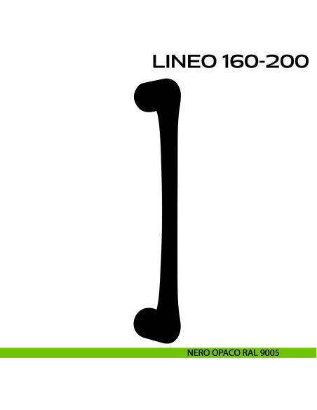 Maniglione per porta Lineo 160-200 Reguitti nero