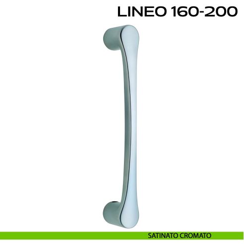 Maniglione per porta Lineo 160-200 Reguitti satinato cromato