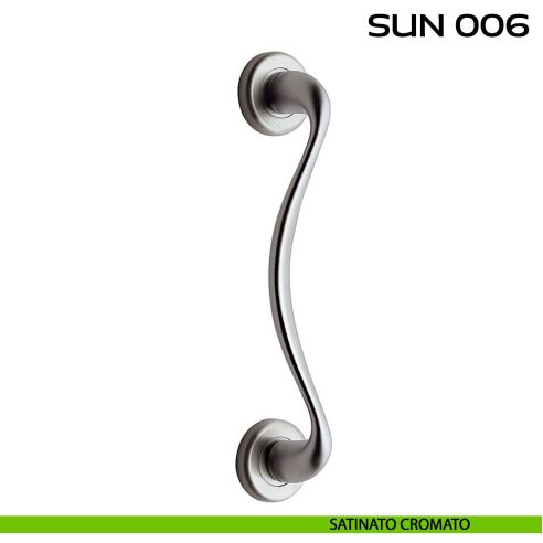 Maniglione per porta Sun 320-330 Reguitti singolo cromato