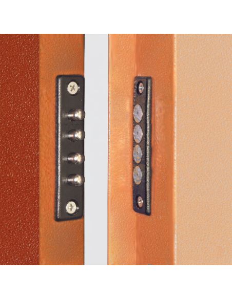 Coppia contatti elettrici a 4 poli per porta tagliafuoco Ninz 2608002.002
