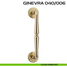 Maniglione per porta Ginevra 040 Reguitti singolo rosette ad avvitare 2