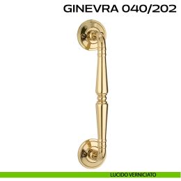 Maniglione per porta Ginevra 040 Reguitti singolo con viti a vista 2