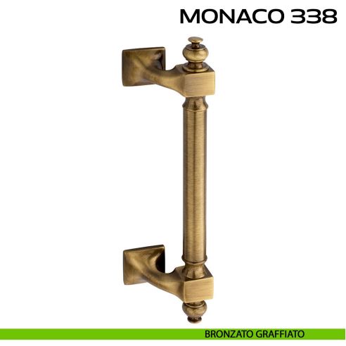 Maniglione per porta Monaco 338 Reguitti zancato singolo