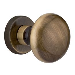 Pomolo per porta fisso Cosmo E56 Reguitti diametro 55 mm rosetta tonda a pressione