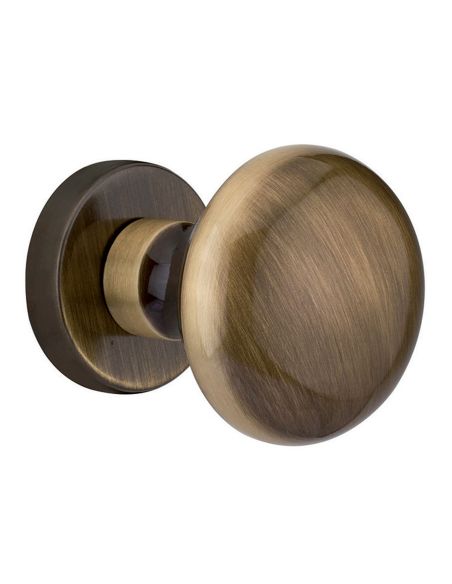 Pomolo per porta fisso Cosmo E56 Reguitti diametro 55 mm rosetta tonda a pressione