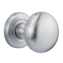 Pomolo per porta girevole Cosmo E56 Reguitti con rosetta tonda ad avvitare