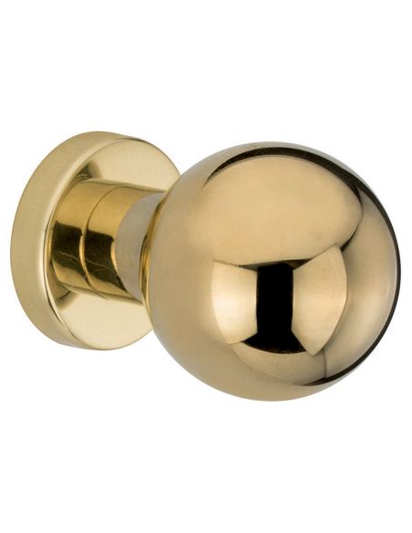 Pomolo girevole diametro 50 mm per porta Sfera C59 Reguitti con rosetta tonda