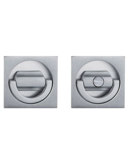 Placche incasso quadrate con nottolino ad anello e folle Reguitti 578