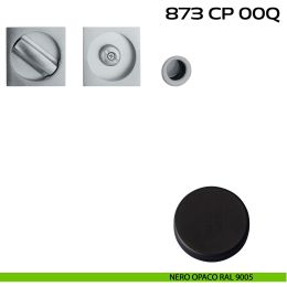 Kit placche incasso quadrate con nottolino Reguitti 873 con frontalino di trascinamento 2