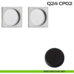 Kit placche incasso quadrate cieche Reguitti Q24 2