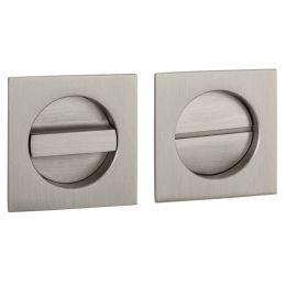 Placche incasso quadrate con nottolino Reguitti R60