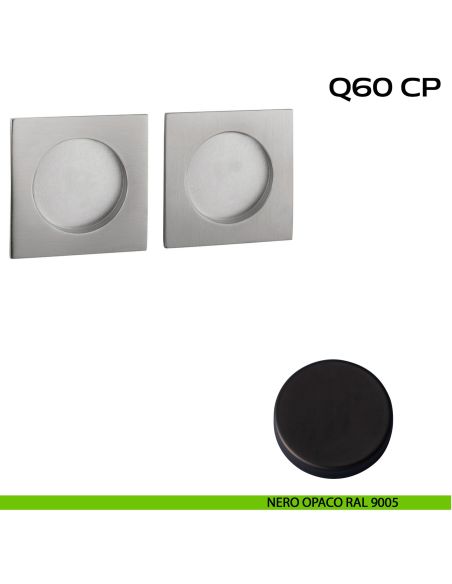 Kit placche incasso quadrate cieche Reguitti Q60