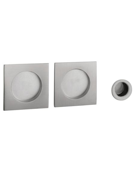 Kit placche incasso quadrate cieche Reguitti Q60 con frontalino di trascinamento