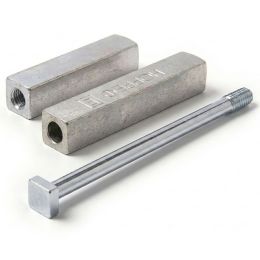 Set perno quadro 9x9 mm per maniglia e maniglione antipanico Ninz 3105002.001
