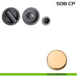 Kit placche incasso tonde con nottolino Reguitti 508 con frontalino di trascinamento 2