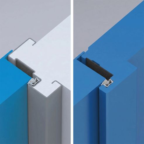 Guarnizione di battura CR per porte tagliafuoco Proget Ninz 2403021.010