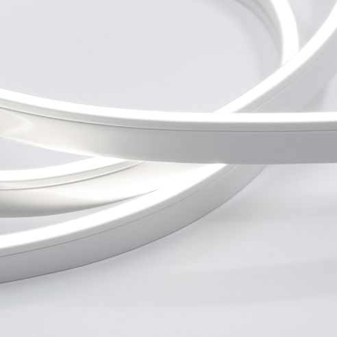 Emuca Kit striscia LED Neonlynx V 4x10 per armadio, Lunghezza 5.000mm, Luce Bianco calda 2.700K, Sensore di movimento RF Smart, 