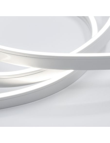 Emuca Kit striscia LED Neonlynx V 4x10 per armadio, Lunghezza 5.000mm, Luce Bianco calda 2.700K, Sensore di movimento RF Smart, 