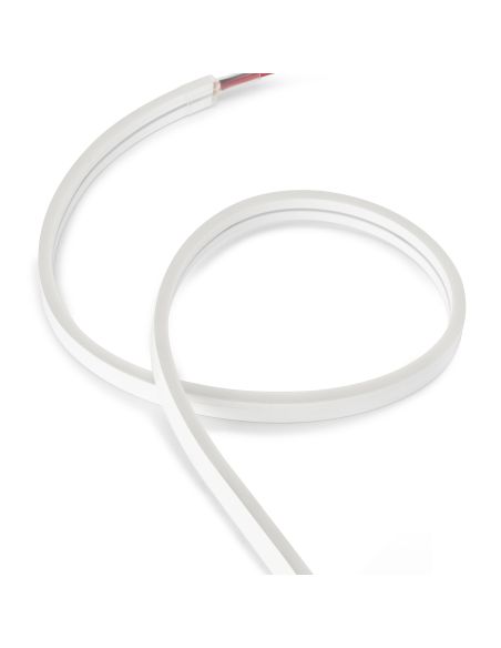 Emuca Kit striscia LED Neonlynx V 4x10 per armadio, Lunghezza 5.000mm, Luce Bianco calda 2.700K, Sensore di movimento RF Smart, 