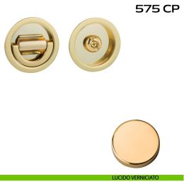 Placche incasso tonde con nottolino ad anello Reguitti 575 2