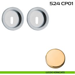 Kit placche incasso tonde foro chiave Reguitti 524 2