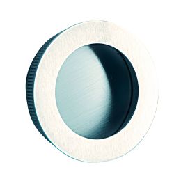 Placca incasso tonda foro 40 mm con bordo di presa cieca Reguitti 526 PI