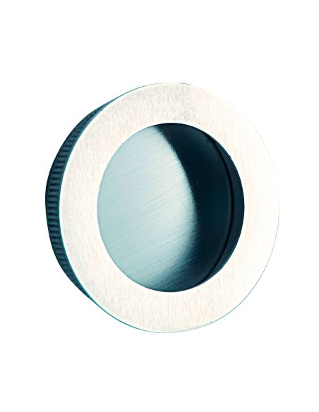 Placca incasso tonda foro 40 mm con bordo di presa cieca Reguitti 526 PI