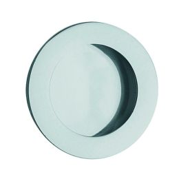 Placca incasso tonda foro 35 mm con bordo di presa cieca Reguitti 527 PI