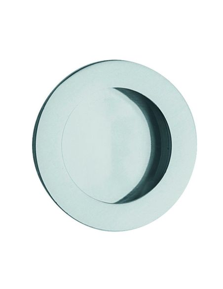 Placca incasso tonda foro 35 mm con bordo di presa cieca Reguitti 527 PI