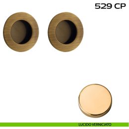 Kit placche incasso tonde cieche Reguitti 529 2