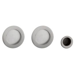 Kit placche incasso tonde cieche Reguitti T60 con frontalino di trascinamento
