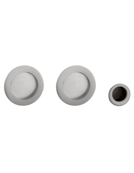 Kit placche incasso tonde cieche Reguitti T60 con frontalino di trascinamento