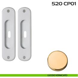 Kit placche incasso ovali foro chiave centrale Reguitti 520 2