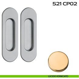 Kit placche incasso ovali cieche Reguitti 521 2
