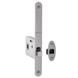 Serratura con foro quadro 8 mm bordo tondo entrata 50 mm Reguitti 026SR