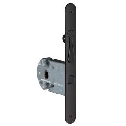 Serratura per porte scorrevoli con trascinatore integrato nel frontale Reguitti S01SR
