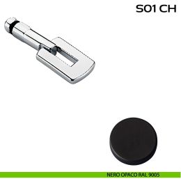 Chiave e adattatore quadro 8 mm per utilizzo con serratura S01SR articolo Reguitti S01CH 2