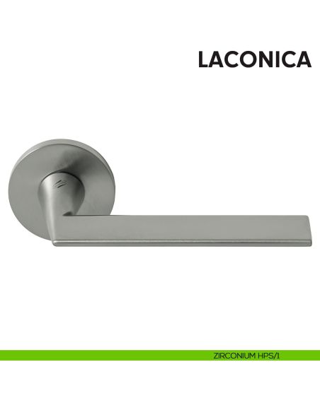 Maniglia per porta Laconica Colombo Design zirconium