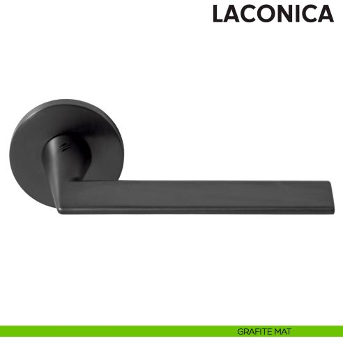Maniglia per porta Laconica Colombo Design grafite mat