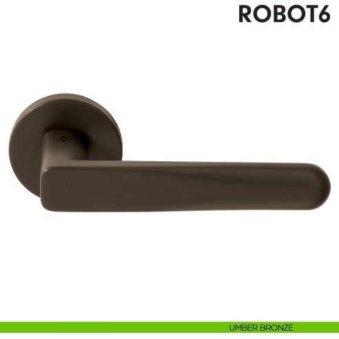 Maniglia per porta Robot6 Colombo Design umber bronze