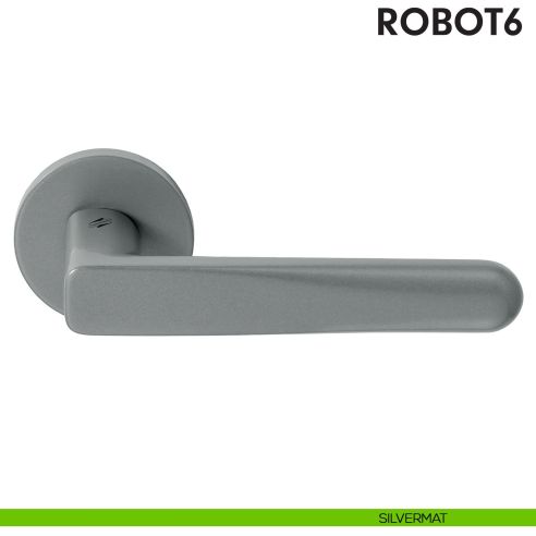 Maniglia per porta Robot6 Colombo Design silvermat