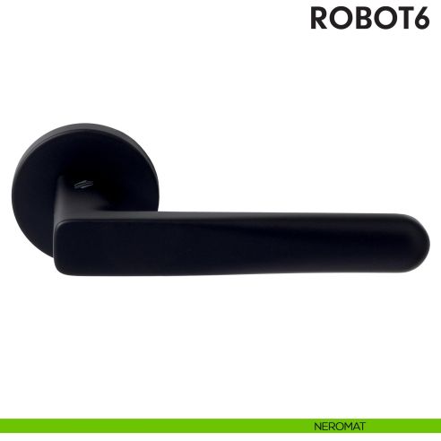 Maniglia per porta Robot6 Colombo Design neromat