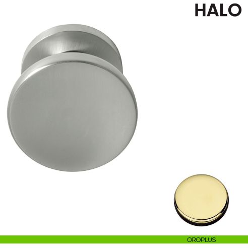 Pomolo per porta Halo girevole Colombo Design oroplus