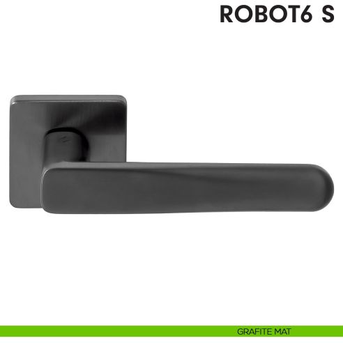 Maniglia per porta Robot6 S Colombo Design grafite mat